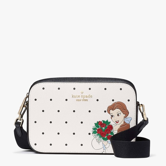 Disney X Kate Spade New York Beauty And The Beast Mini Camera Bag - Picture 1 of 13
